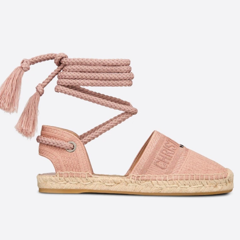 Dior Lace Up Espadrille - Picture 1 of 2